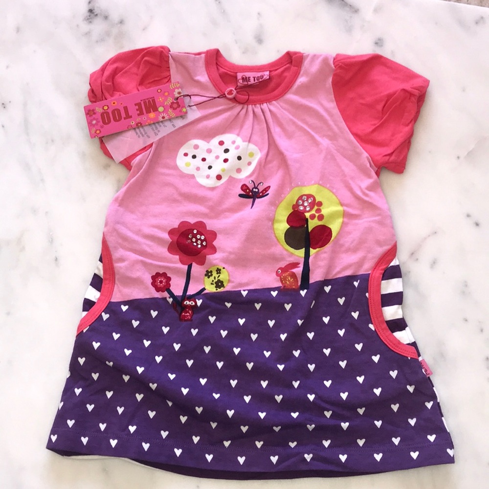 NWT Me Too dress size 12-18 m